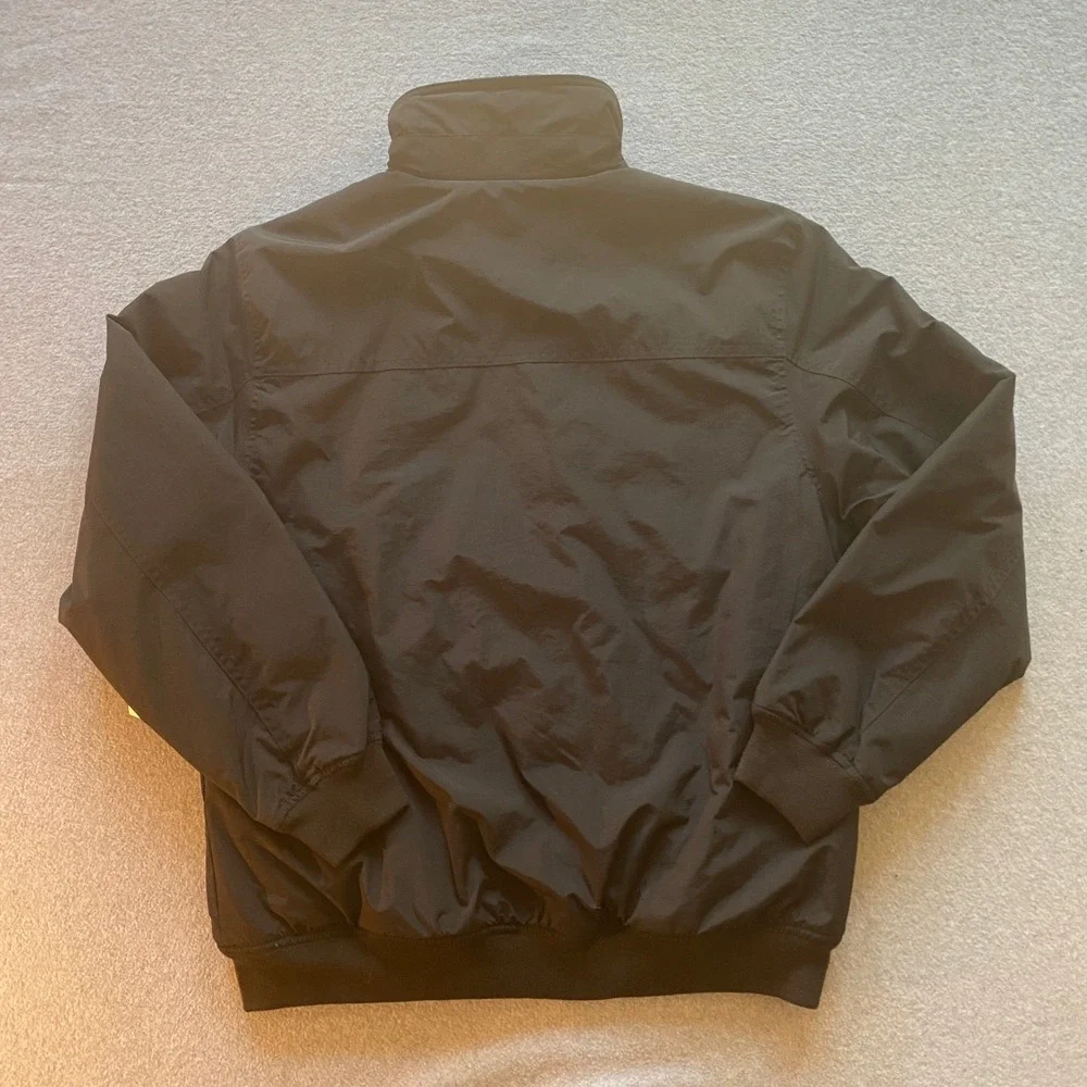 Outdoor Life Mens Water Resistant Fleece Lined Bomber Jacket Black Onyx Medium